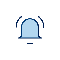 목표값 설정 및 알람 아이콘